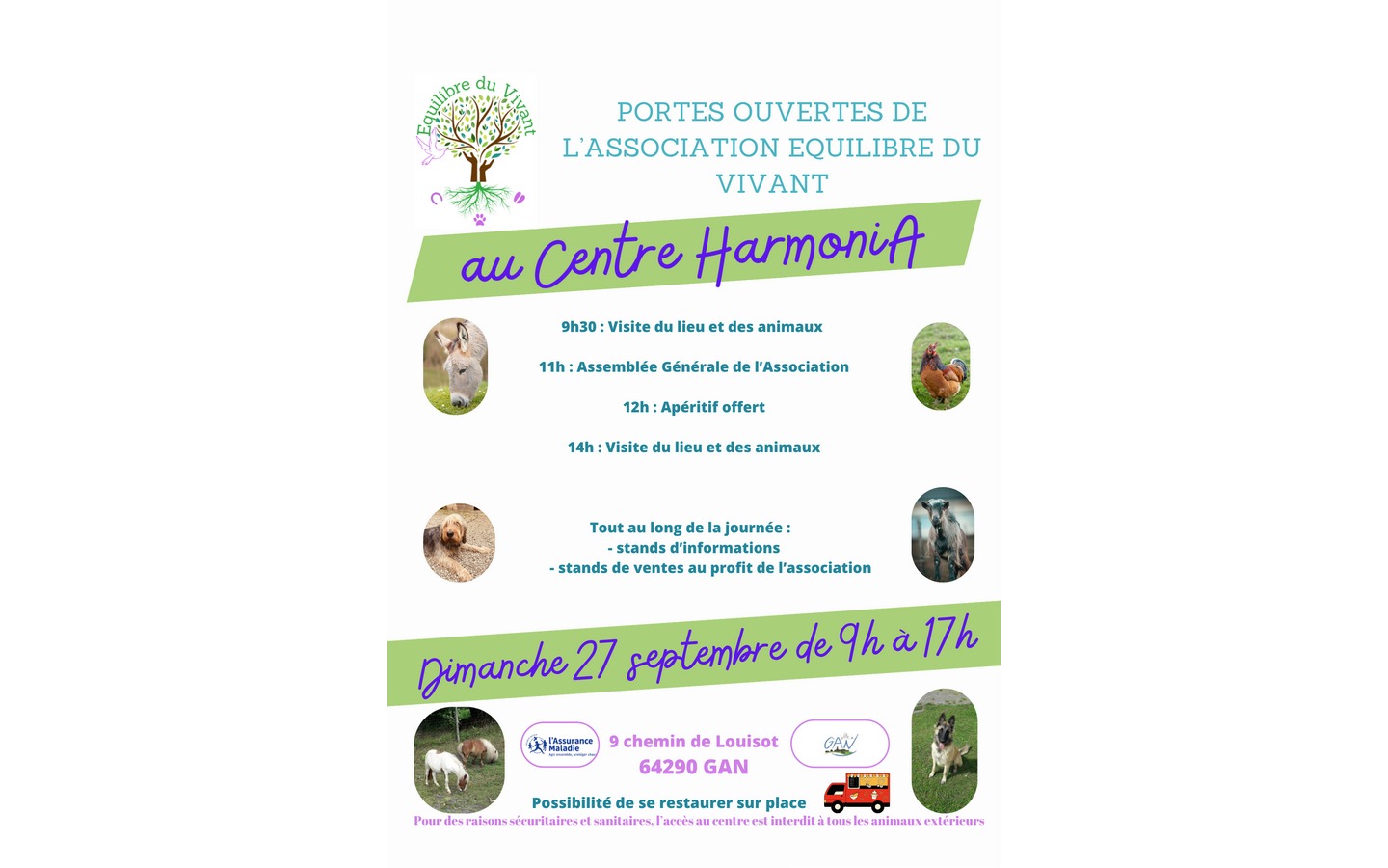 Portes ouvertes de l’association Equilibre du Vivant