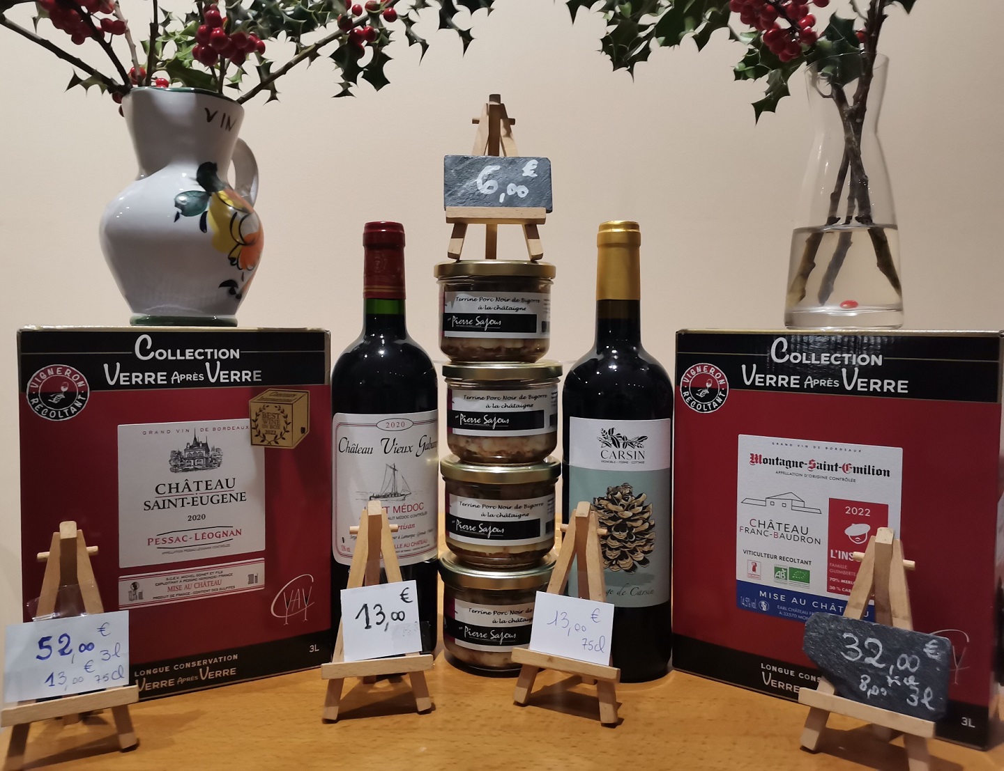 Au chai de Jérôme - La table du sommelier