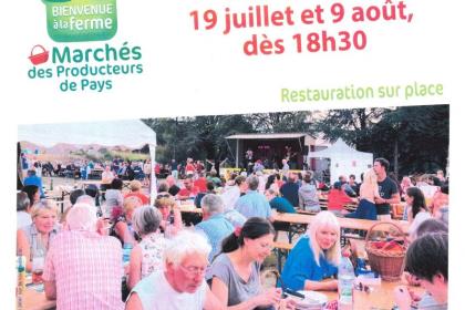 Marchés des producteurs de Pays avec restauration