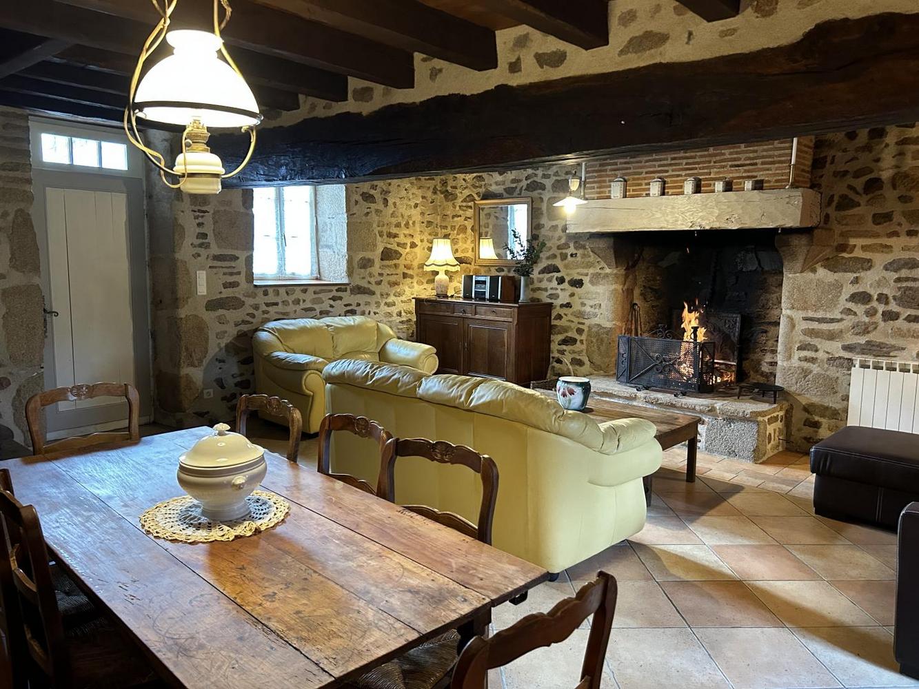 Gîte de grande capacité avec piscine