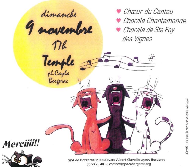 Concert | Des Choeurs pour les Animaux