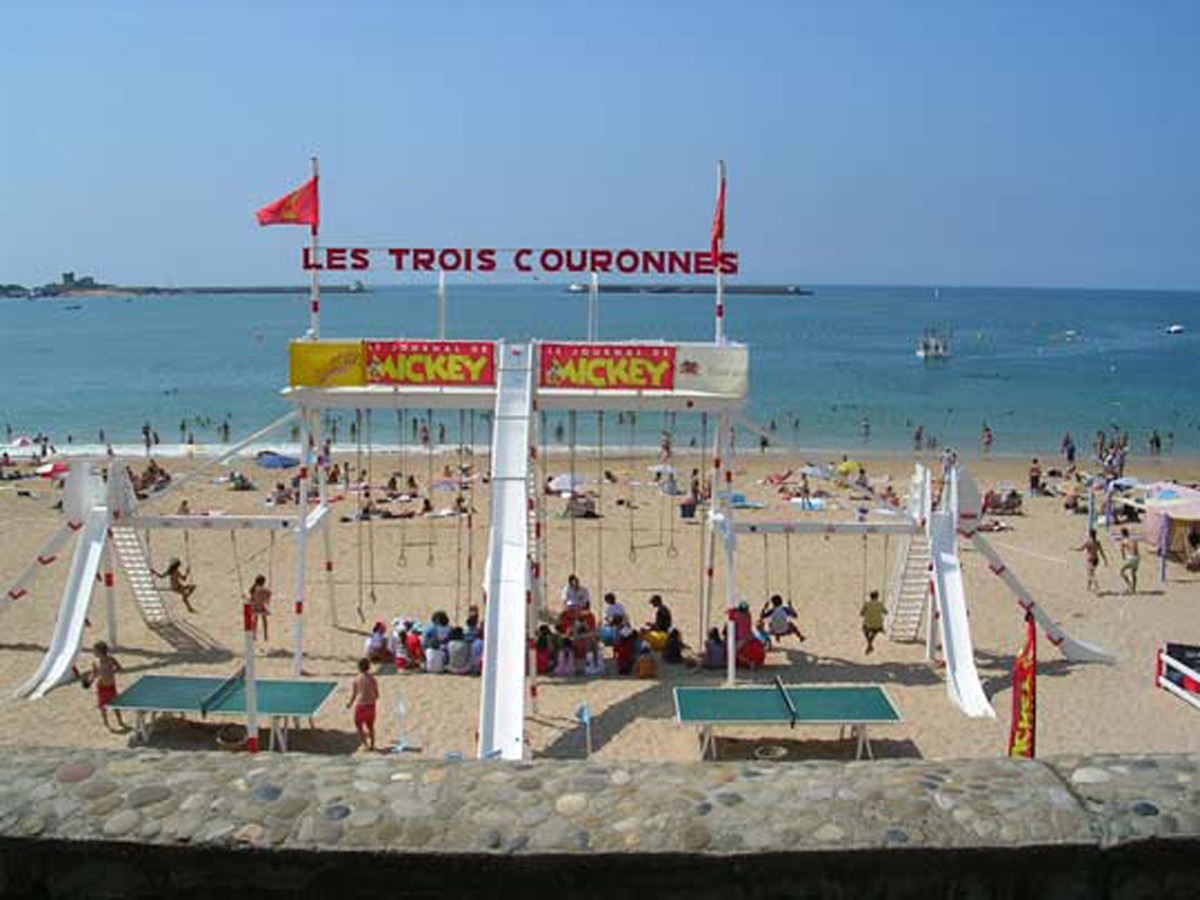 Club de plage Les Trois Couronnes Mickey
