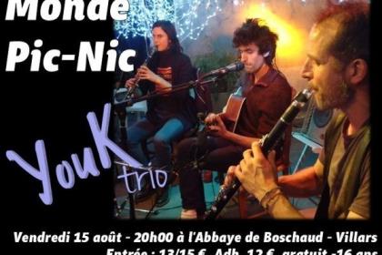 Musique du Monde : YOUK TRIO  