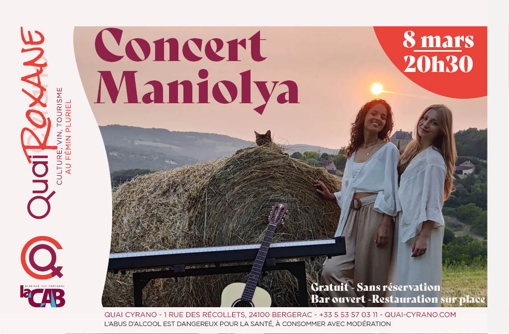 Concert Maniolya | Quai Cyrano