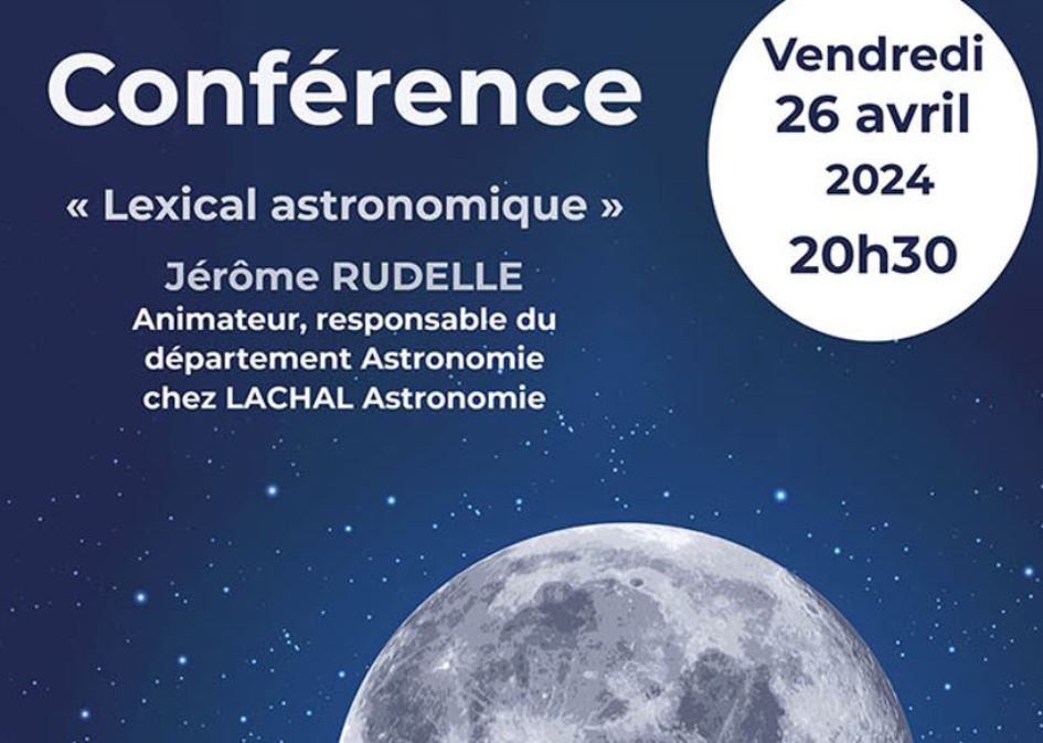 Conférence : lexical astronomique