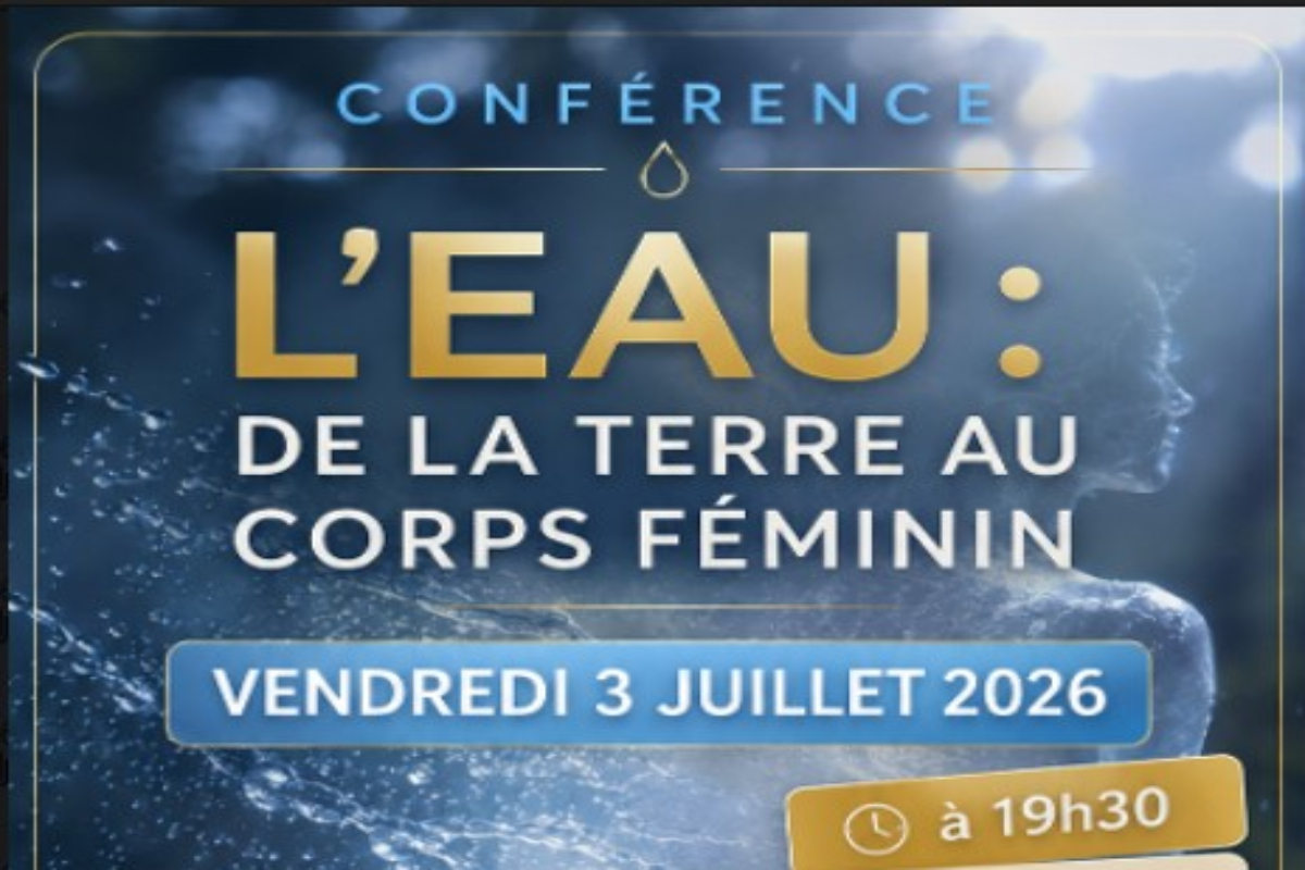 Conférence | L'eau : de la Terre au corps féminin