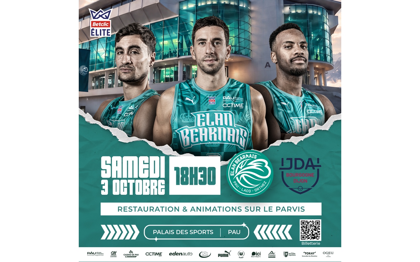 Basket Betclic ELITE - EBPLO Vs Dijon