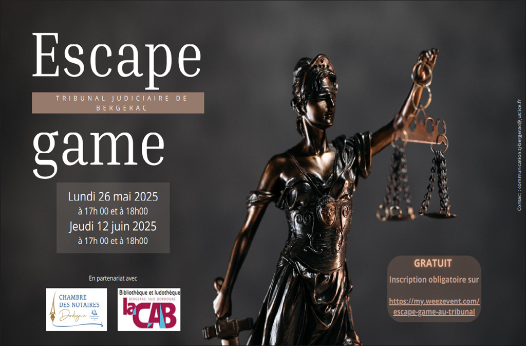 Escape game au tribunal