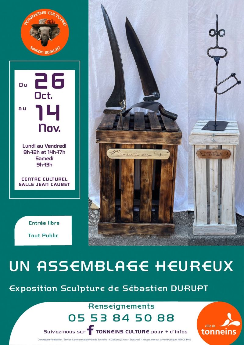 Exposition Sculpture de Sébastien DURUPT