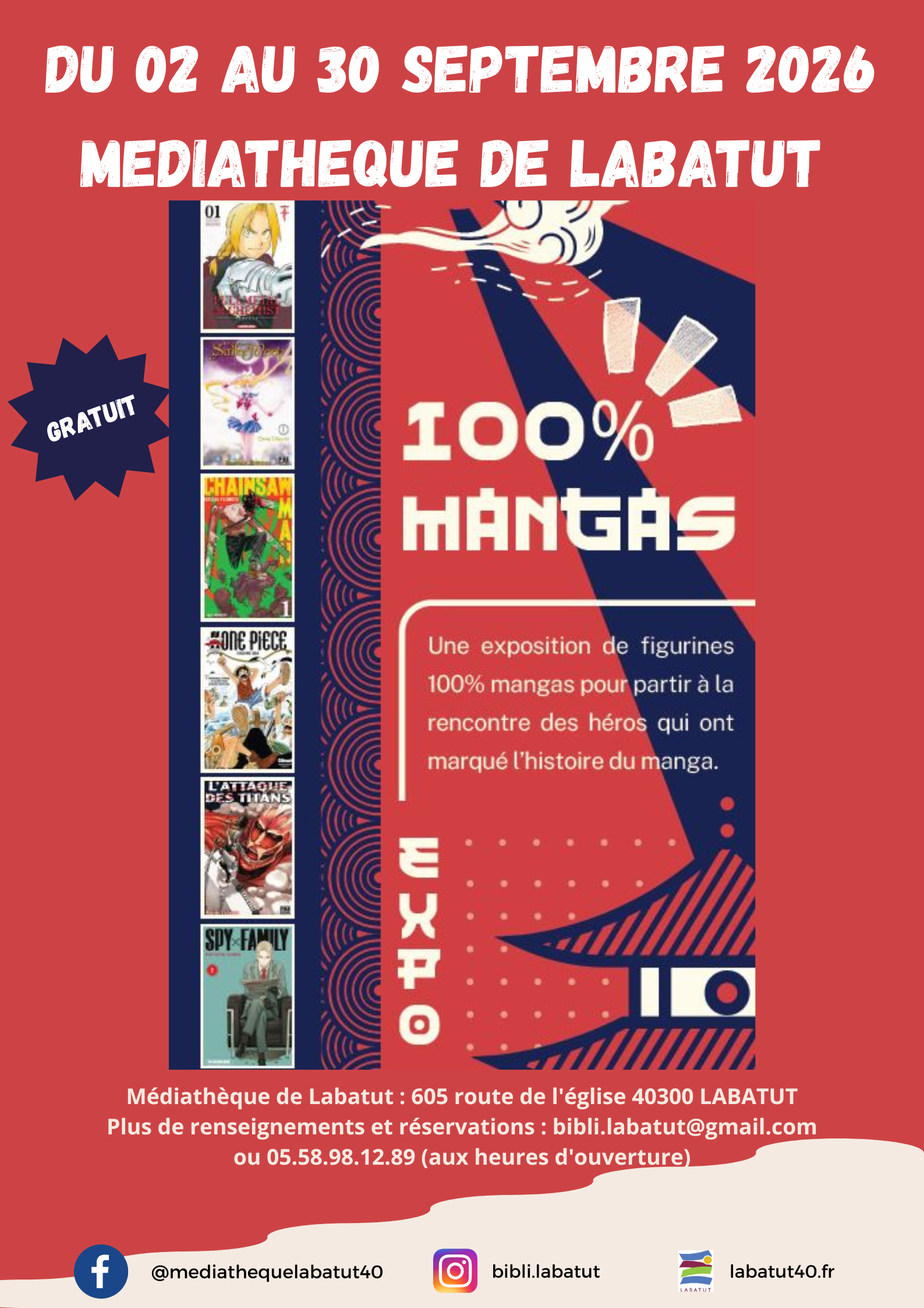 Exposition 100% mangas