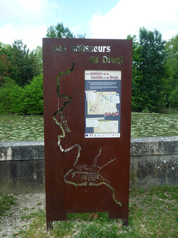 Parcours ‘Les Bâtisseurs du Dropt’ - le sentier court