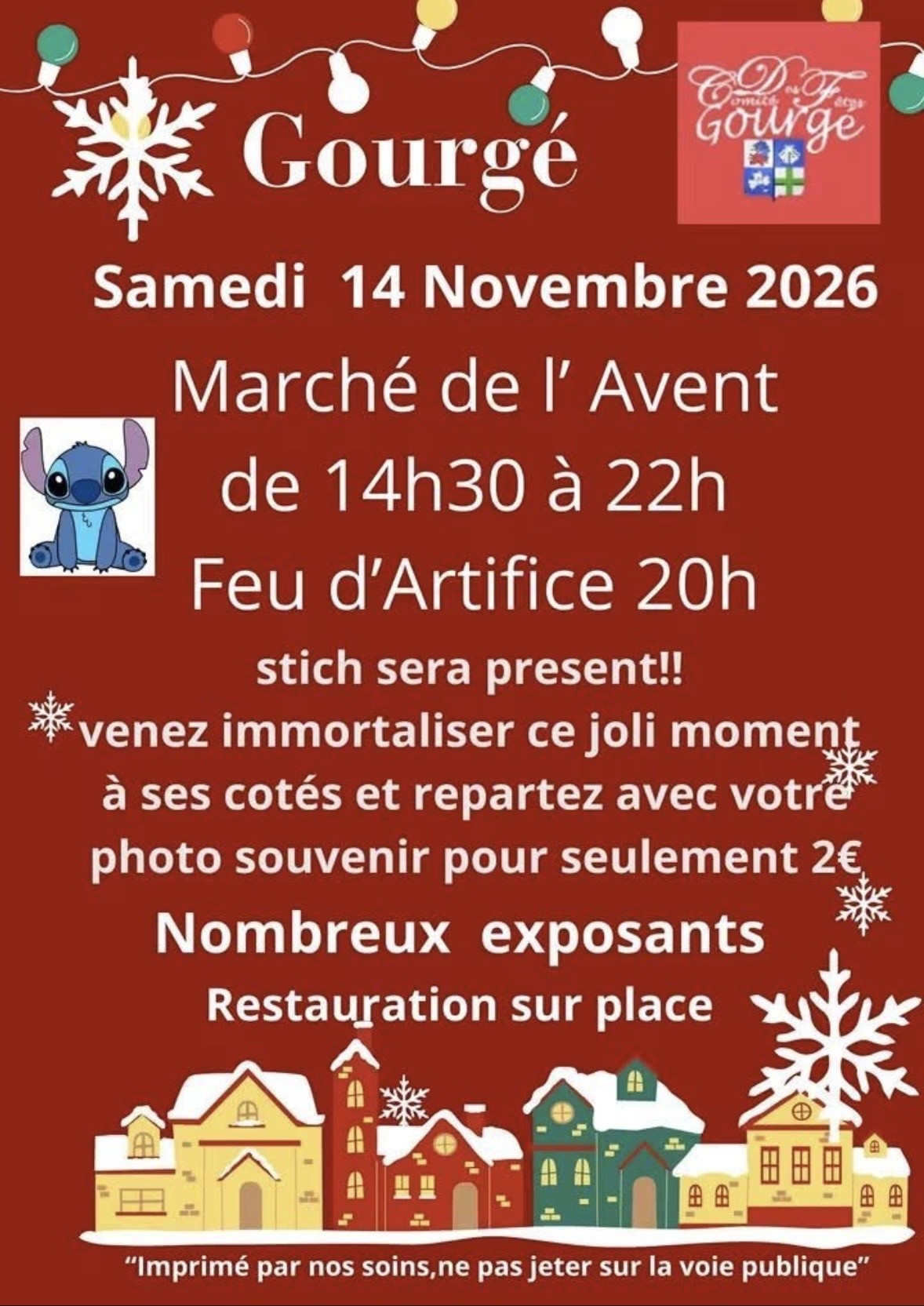 Photo de couverture - Marché de Noël de Gourgé