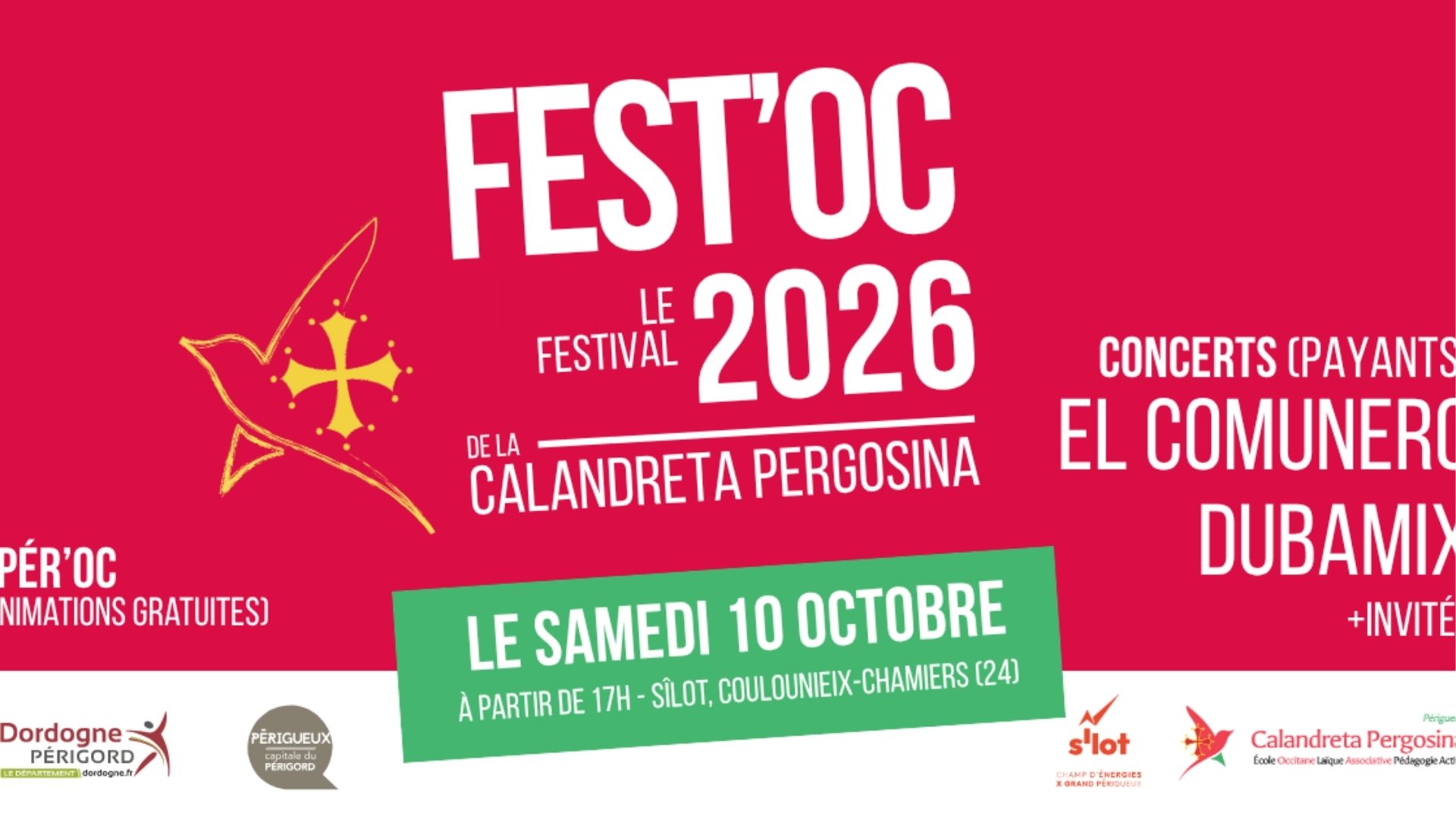 FEST’OC #2026 | Festival-Concerts El Comunero + Dubamix + Invités — visuel événement