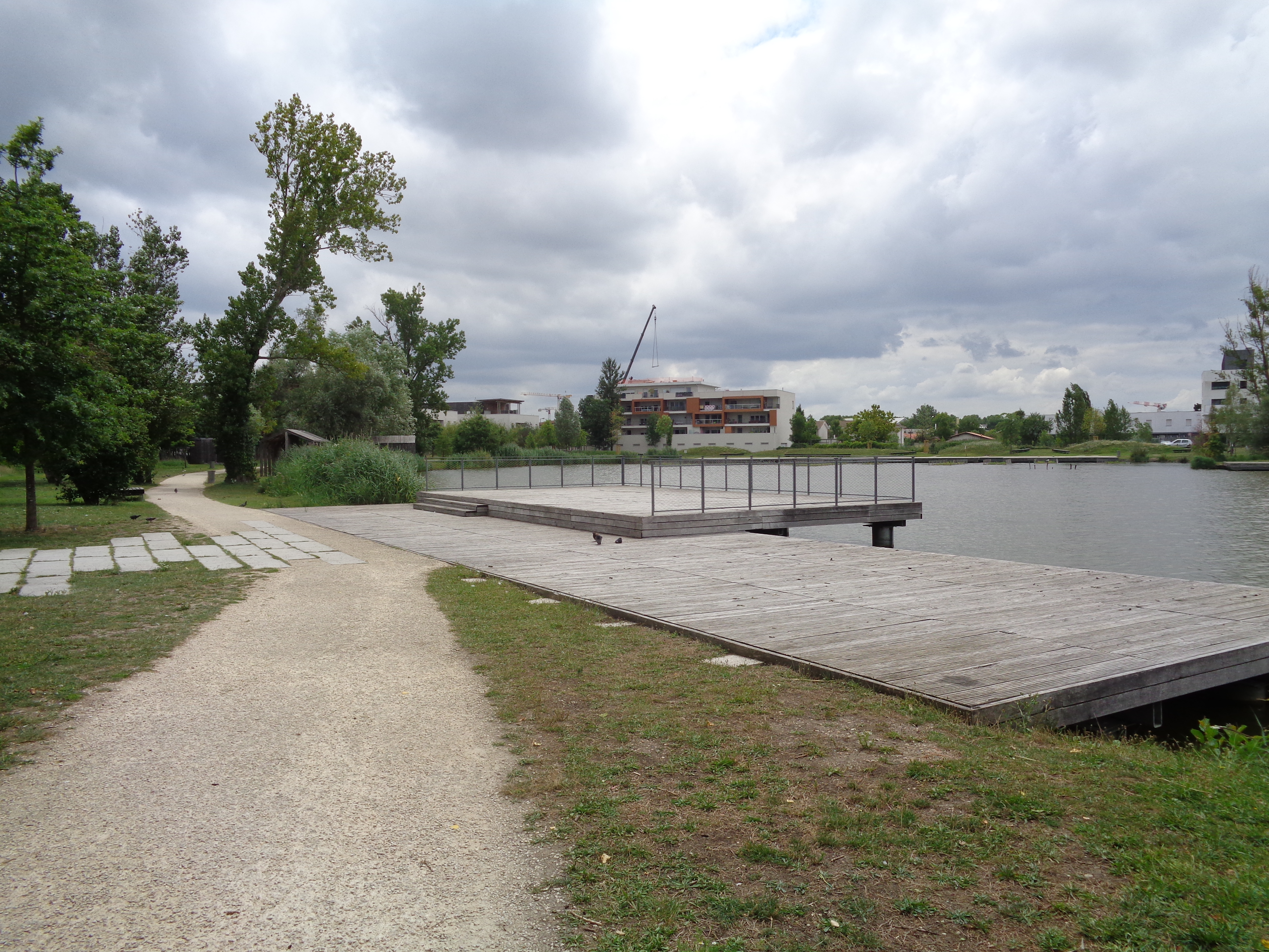 Balade à roulettes : Parc des étangs de Floirac - Impraticable