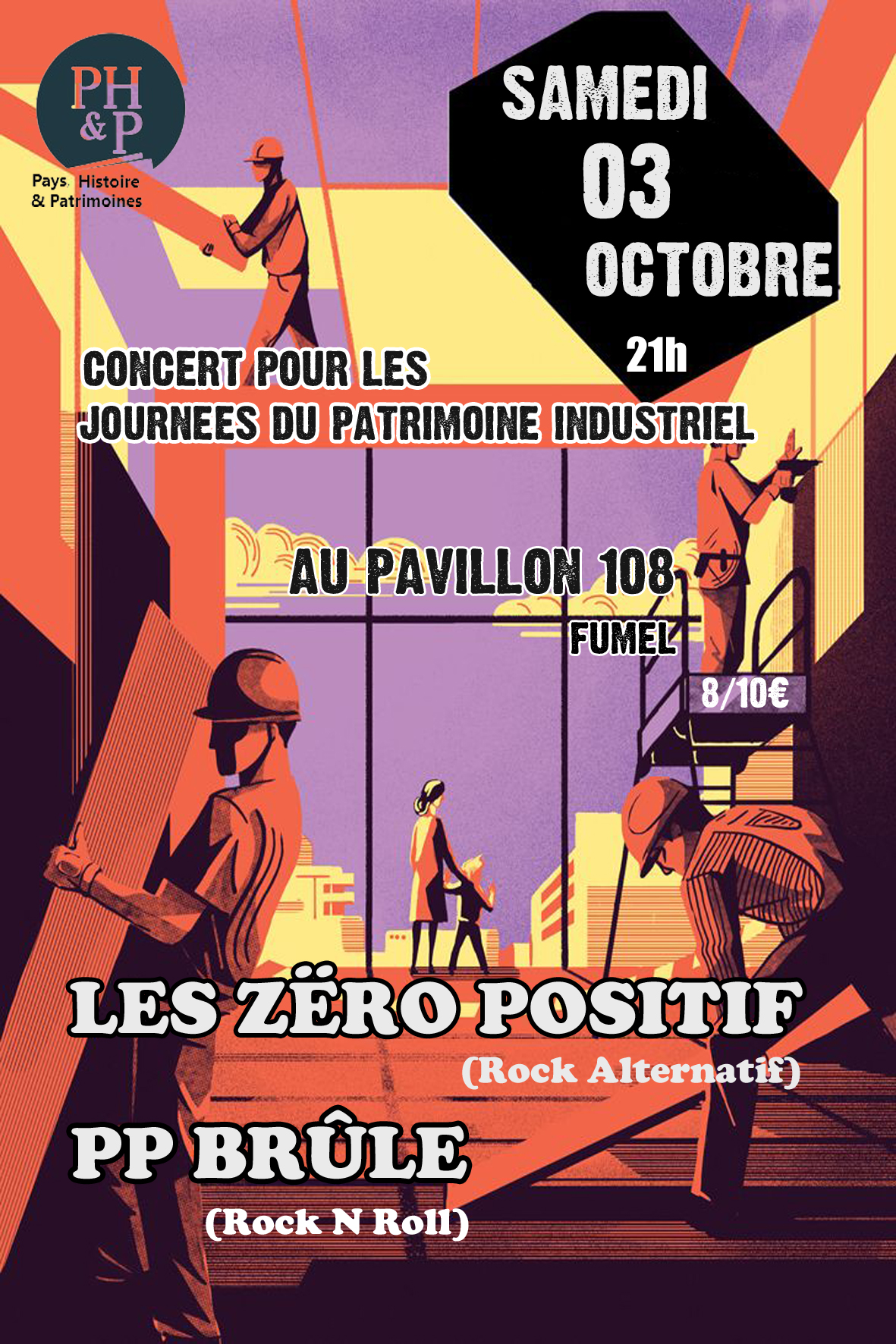 Journées Industrielles en Fumélois : Concert de Rock