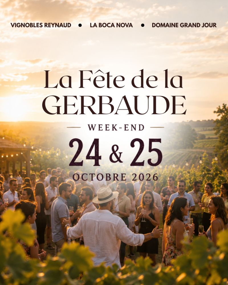 Affiche ou photo : La fête de la Gerbaude aux vignobles Reynaud