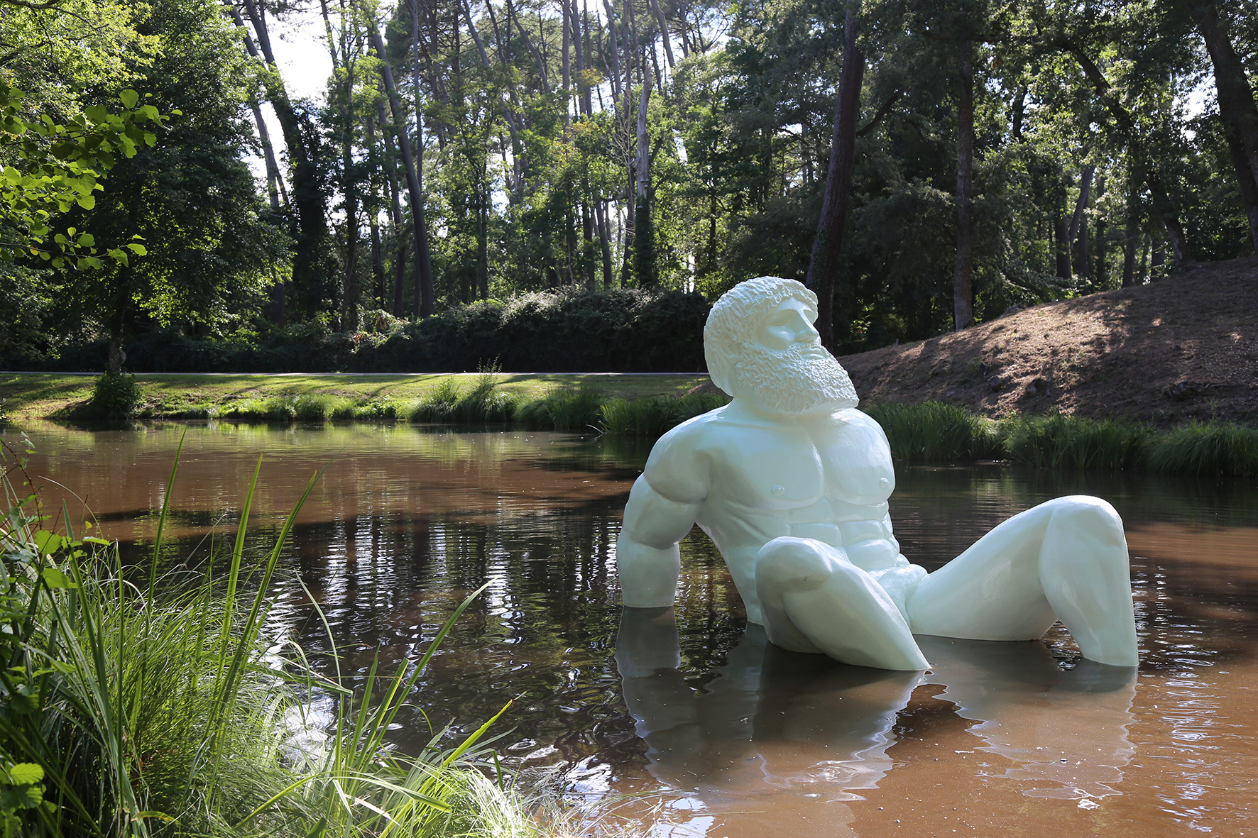 La Forêt d'Art Contemporain : Hello Apollo, oeuvre n°19