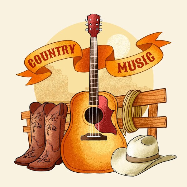 Affiche ou photo : Bal Concert Country Americana