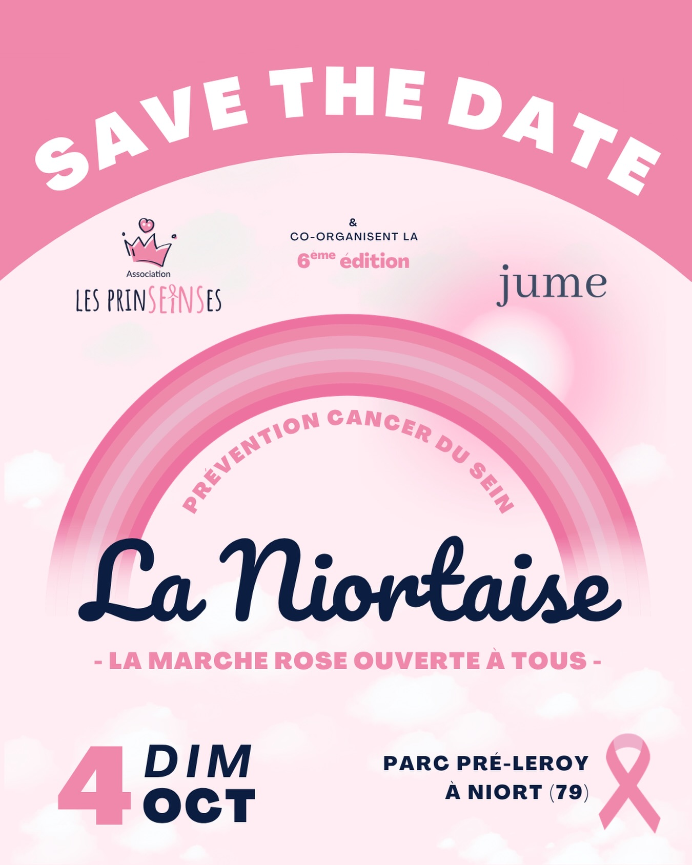 La Niortaise - Marche Octobre Rose à Niort