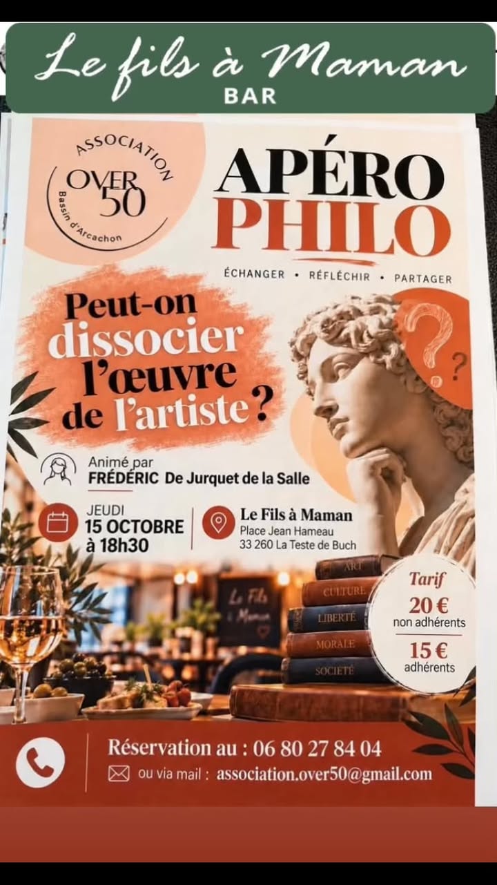 Apéro Philo chez Le Fils à Maman