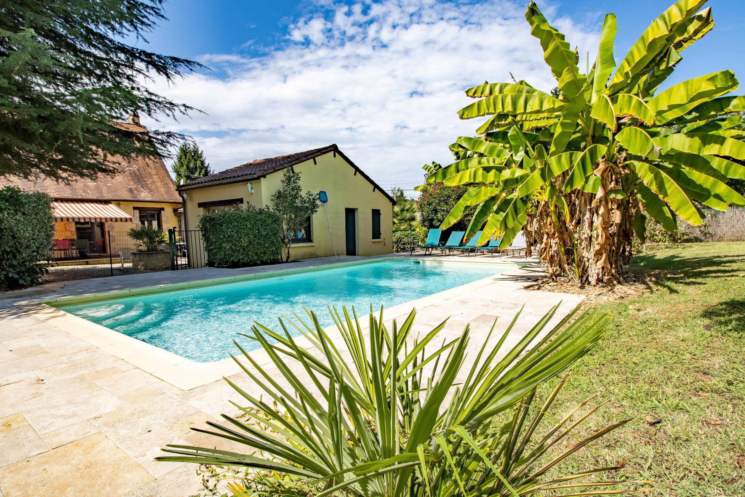 La Trappe avec sa piscine privée à Sarlat