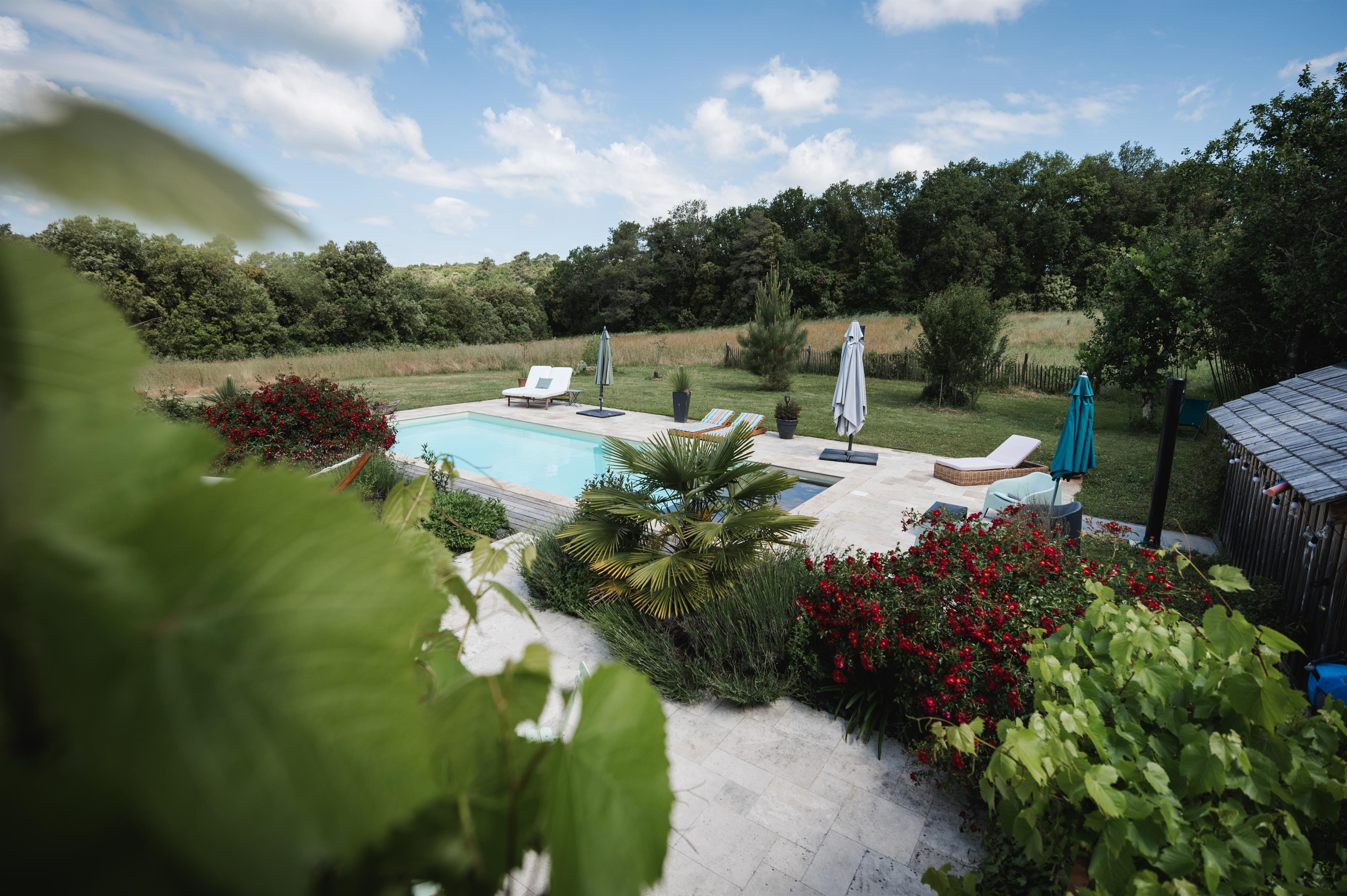 Les Charmes de Vaurizeaud piscine chauffée Sarlat