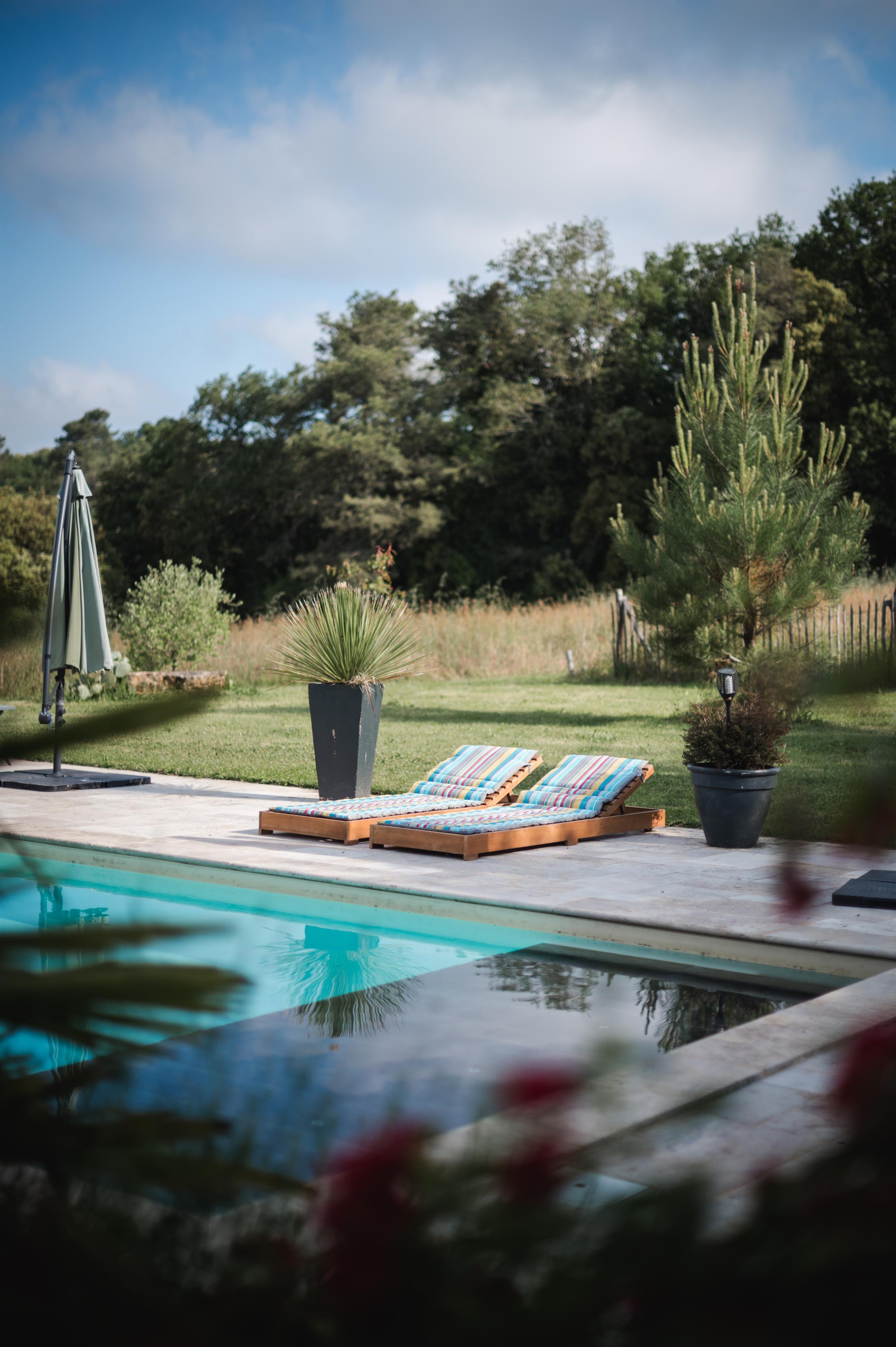 Les Charmes de Vaurizeaud piscine chauffée Sarlat
