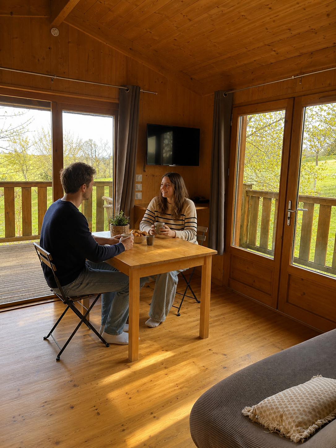 Cabane sur pilotis Ouetou clim spa et piscine