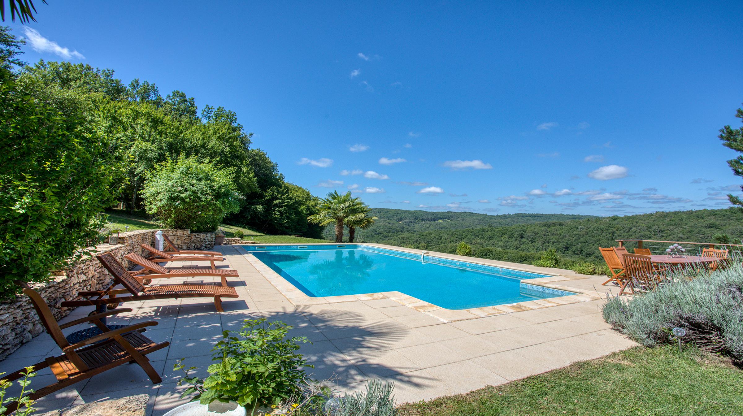 Gîte Amour avec piscine et clim proche Sarlat