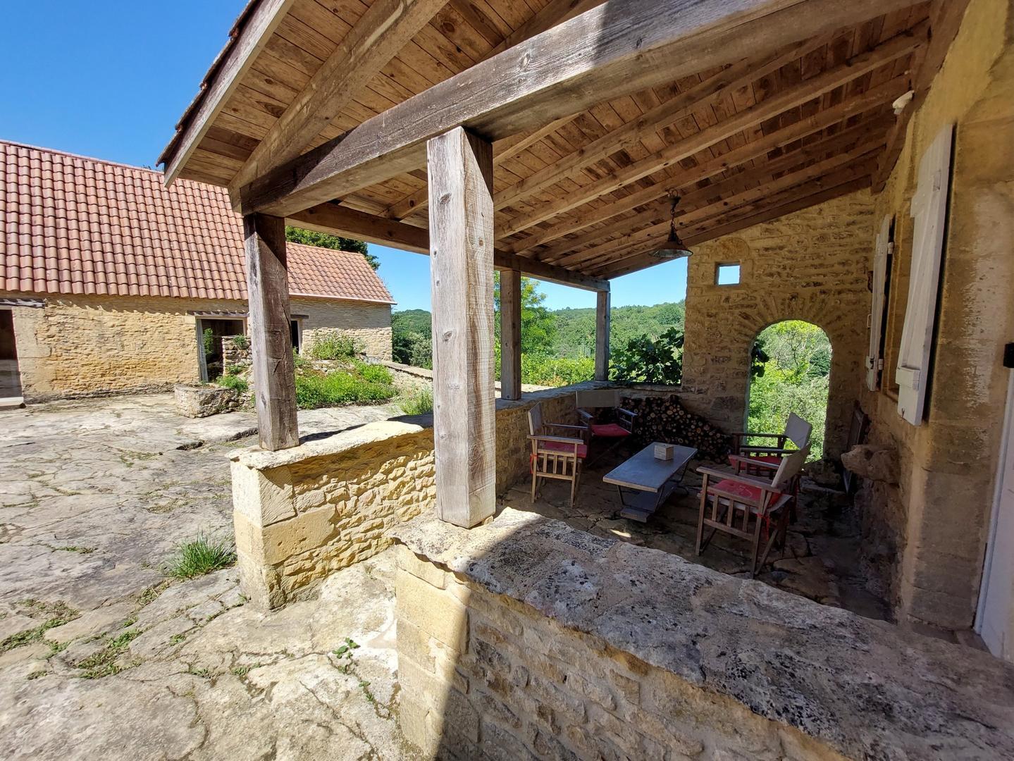 Les Chambrils avec piscine chauffée