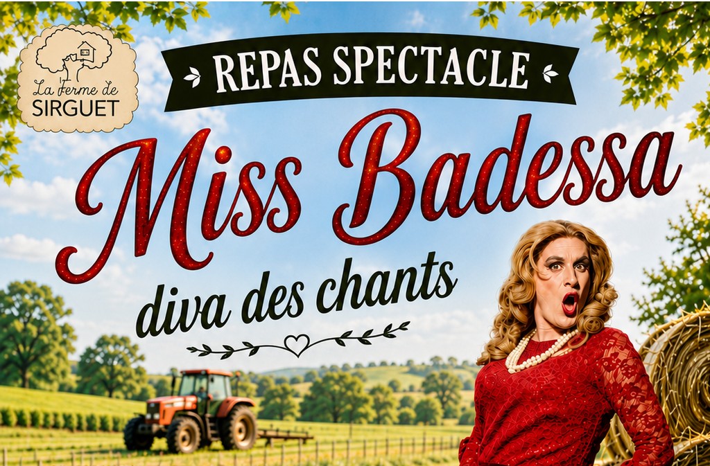 Repas spectacle I Miss Badessa, diva des chants