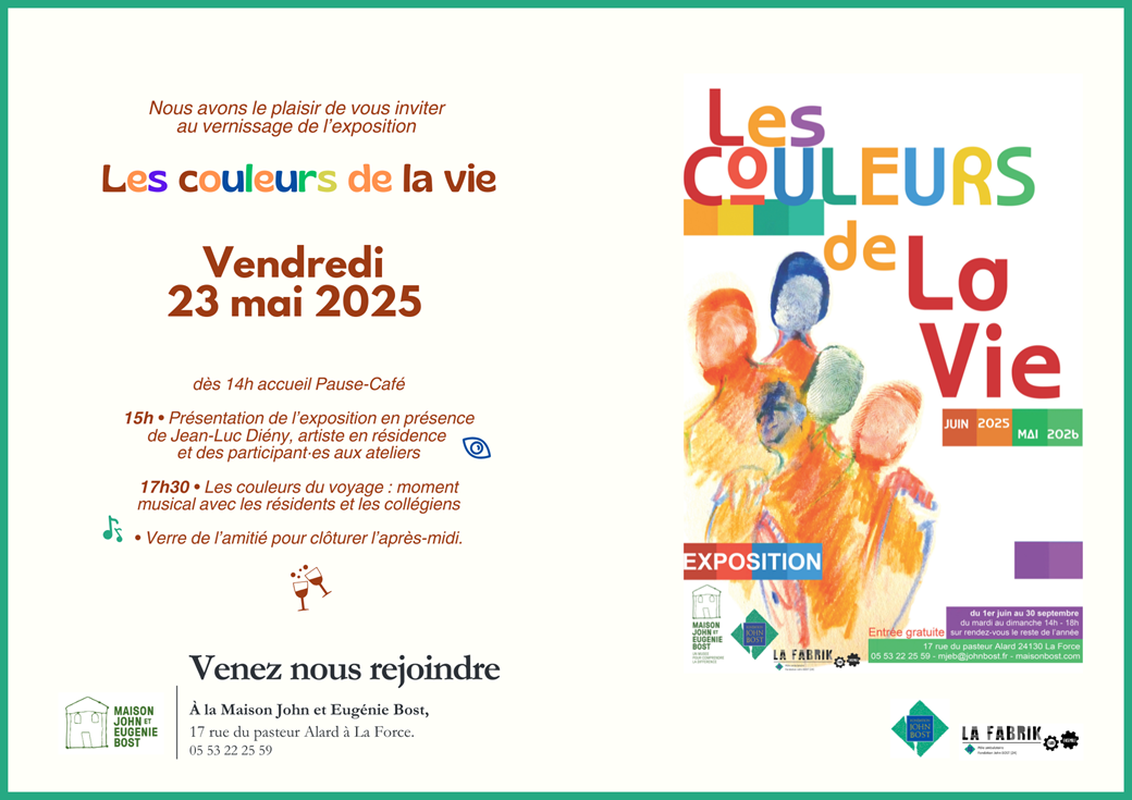Vernissage | Les couleurs de la vie