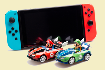 Jeux vidéo en famille