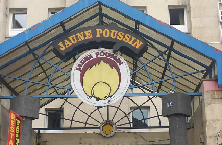 jaune poussin