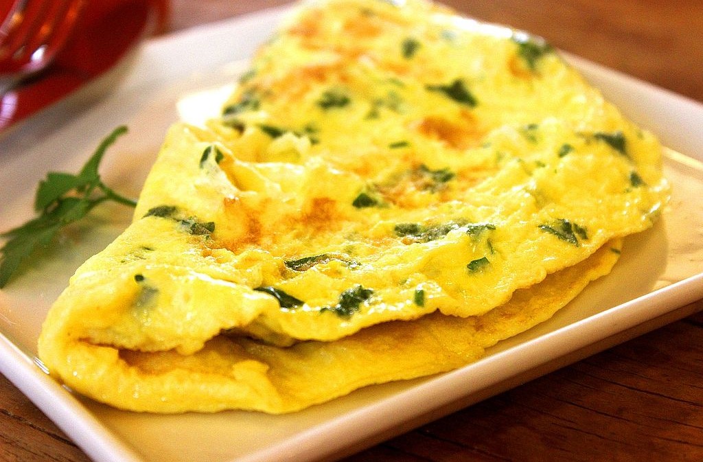 Omelette à l'aillet