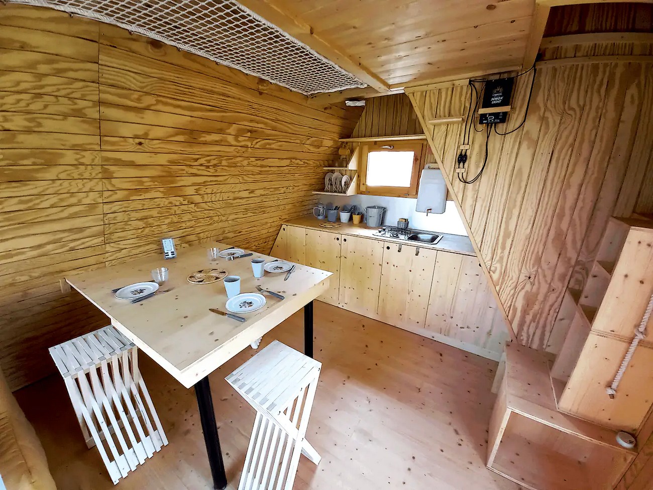 Cabane dans la nature