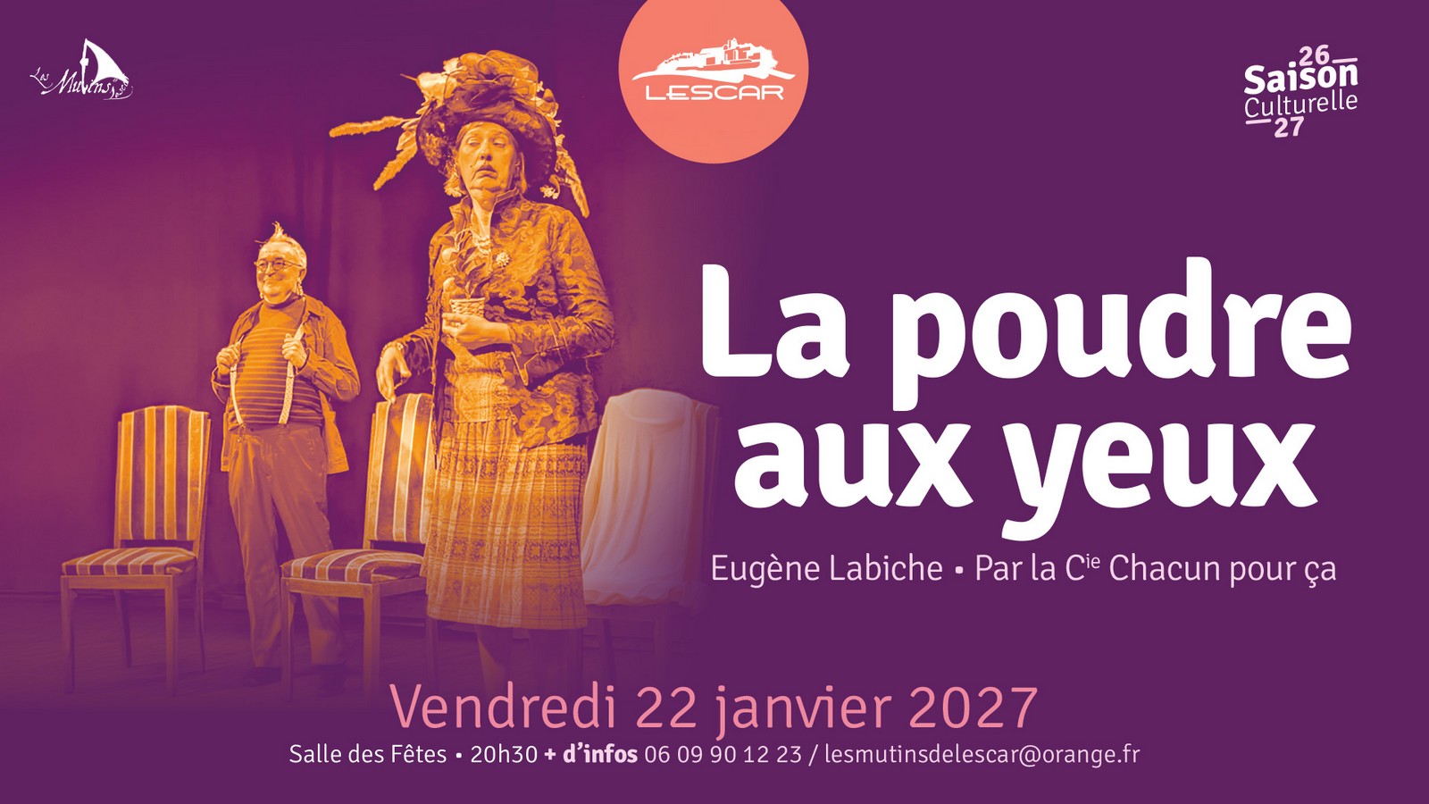 Théâtre: La poudre aux yeux