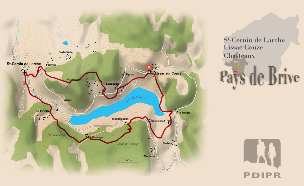 Les trois villages du Causse