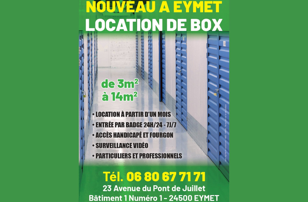 Location de box