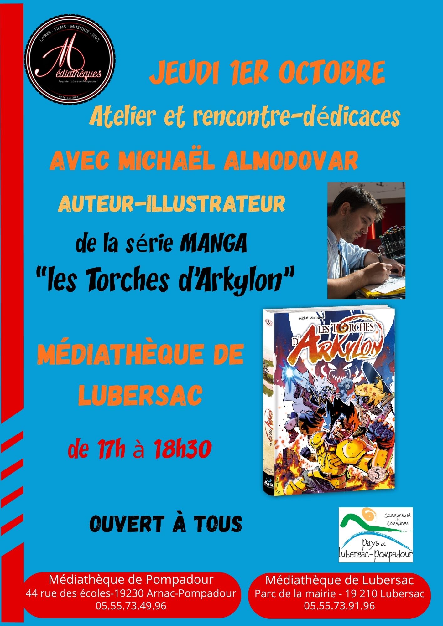 Atelier manga — visuel événement