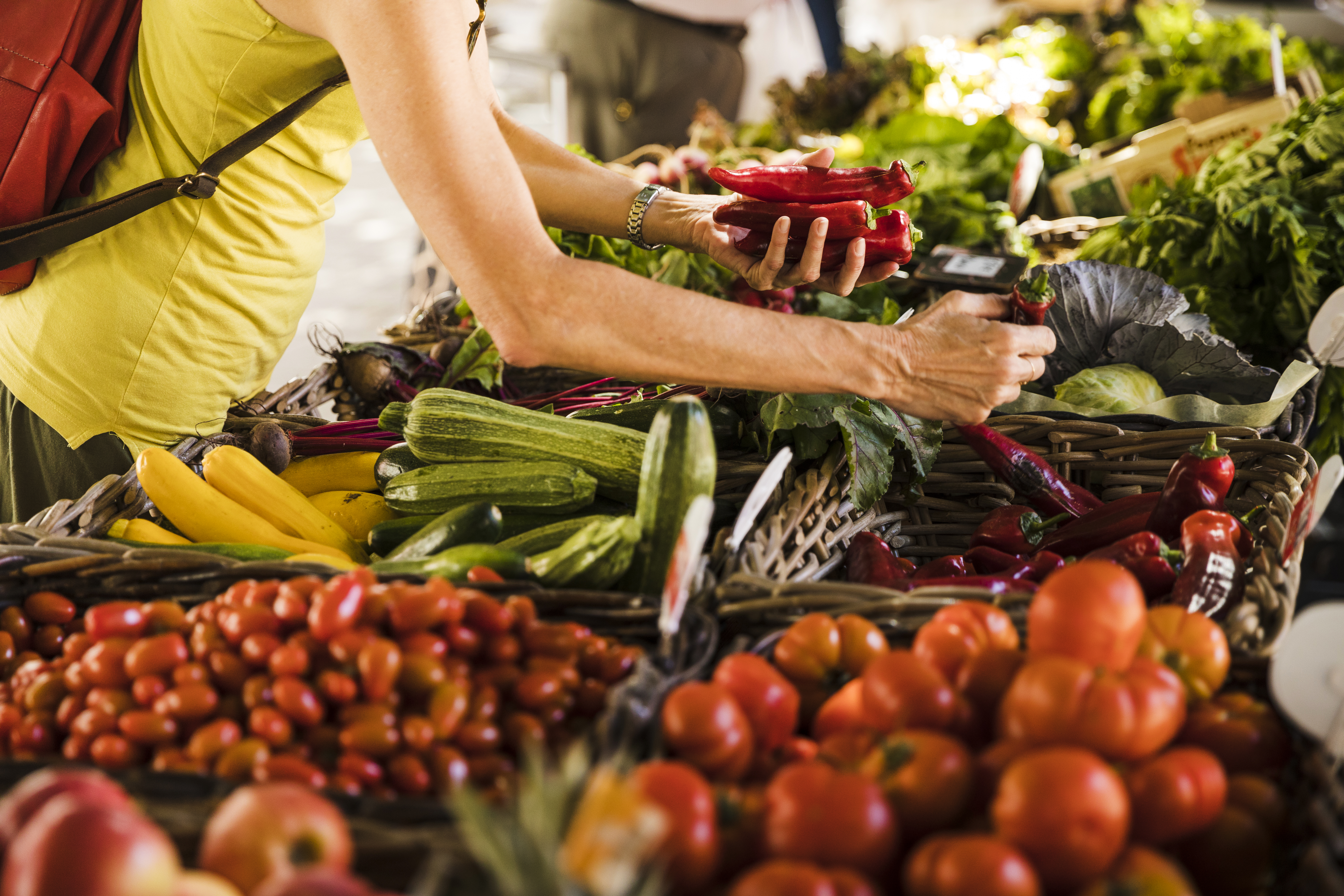 étal de marché