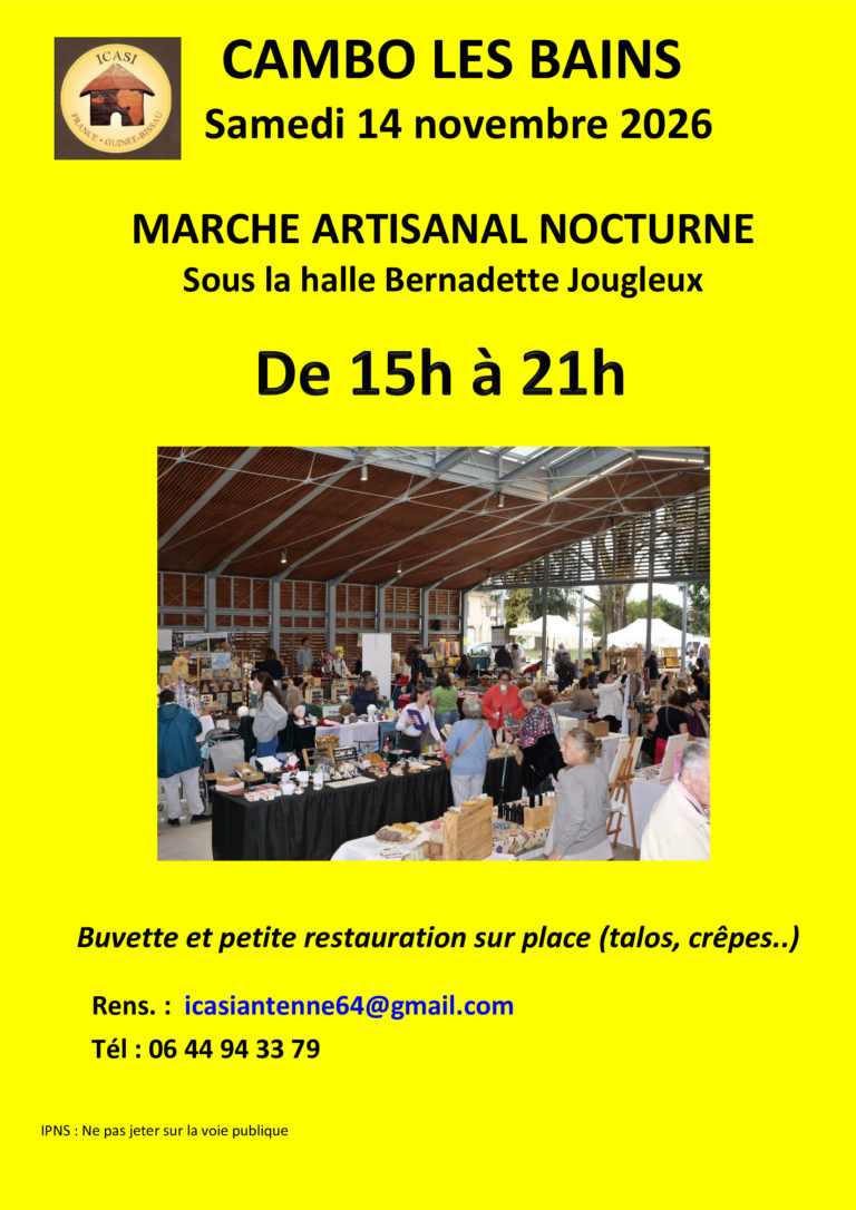 Photo de couverture - Marché artisanal nocturne
