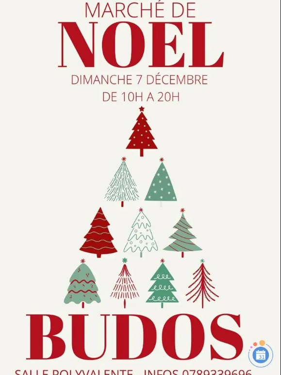 Affiche ou photo : Marché de Noël de Budos