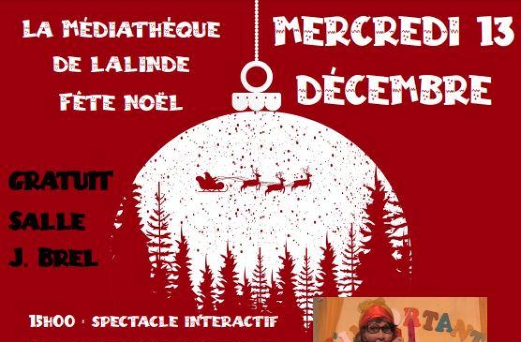 La médiathèque fête Noël