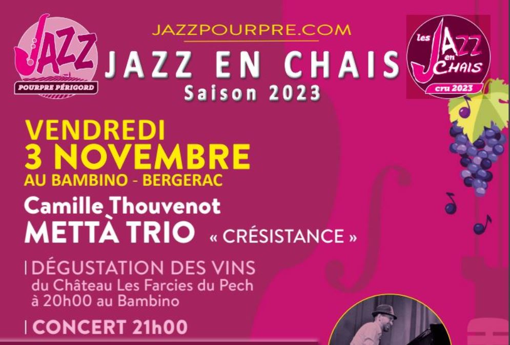 Jazz en Chais : Mettà Trio