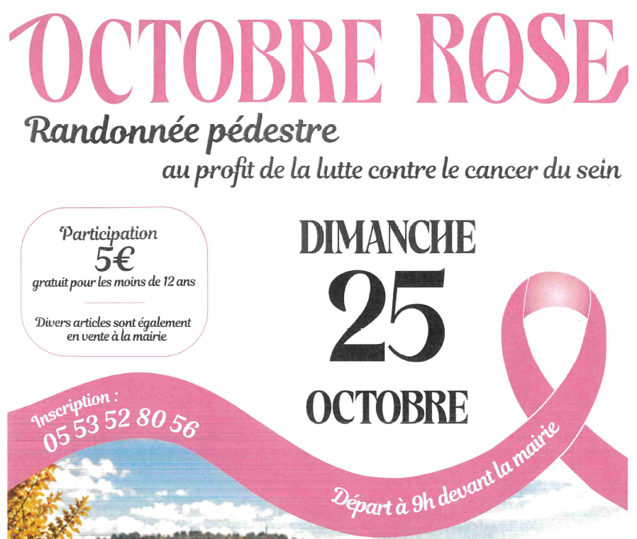 Octobre Rose - Marche
