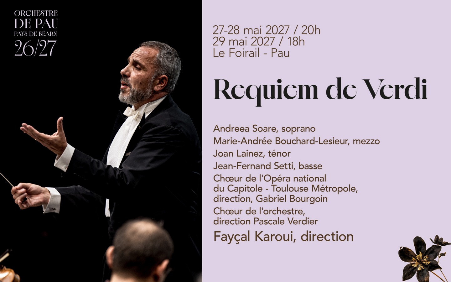 OPPB - Concert Symphonique "Requiem de Verdi"