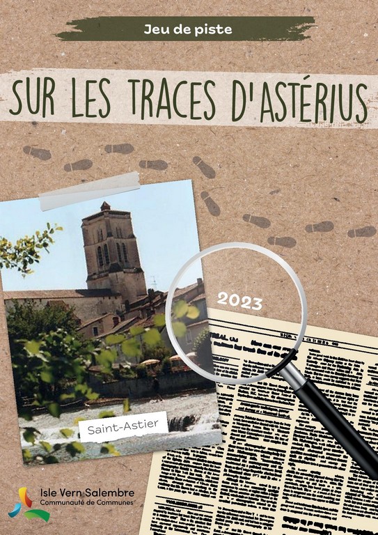 page de garde Jeu de piste asterius