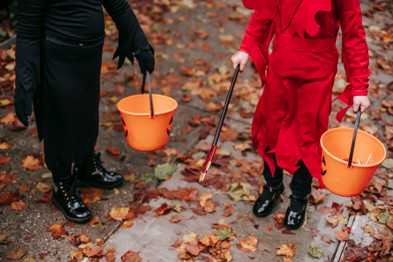 Défilé des enfants pour Halloween