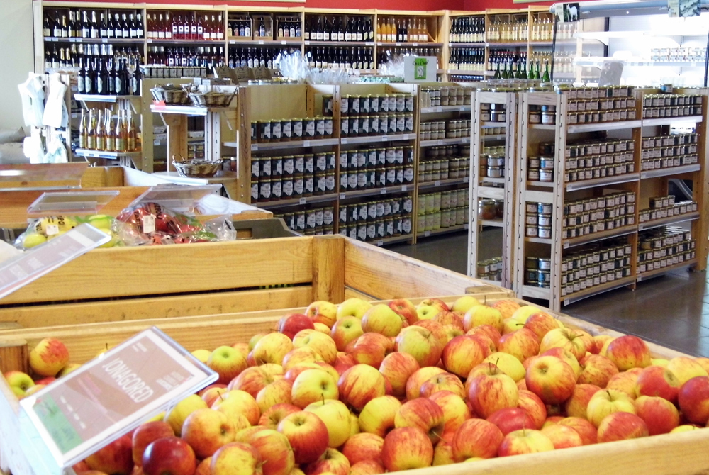 L'eau à la bouche, le Magasin des Vergers de Chézeau